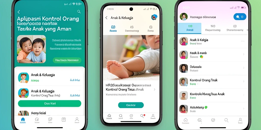 Antarmuka aplikasi HR89 yang intuitif dan informatif.