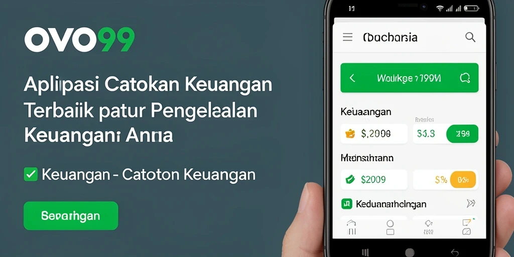 Antarmuka OVO99 menampilkan catatan keuangan dengan jelas dan terorganisir.