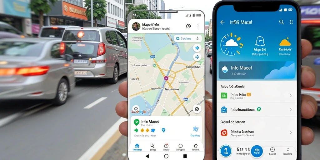 Screenshot utama PT89 menampilkan antarmuka info macet yang jelas dan interaktif.