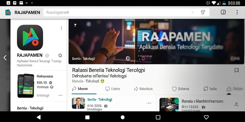Antarmuka aplikasi RAJAPAMEN yang modern dan fungsional.