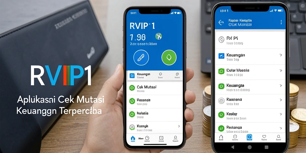 Antarmuka sederhana dan fungsional untuk cek mutasi keuangan.
