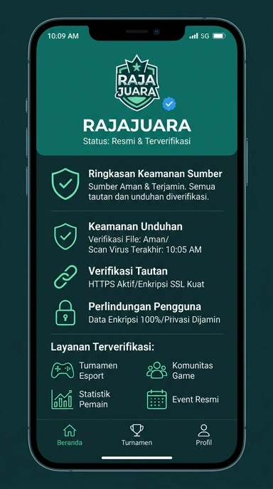 Halaman Resmi Rajajuara untuk Pengguna Android